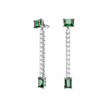 Pendientes Swarovski Matrix Baño Rodio Circonitas | 5665786