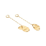 Pendientes largos Agatha París Calma Baño Oro 18K | 02380798-157-TU