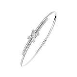 Pulsera Chaumet Jeux de Liens Oro Blanco Diamantes | 081798