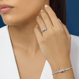 Pulsera Chaumet Jeux de Liens Oro Blanco Diamantes | 081798