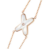 Pulsera Chaumet Jeux de Liens Oro Rosa Nácar Diamante | 082933