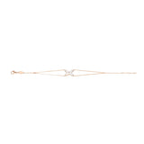 Pulsera Chaumet Jeux de Liens Oro Rosa Nácar Diamante | 082933