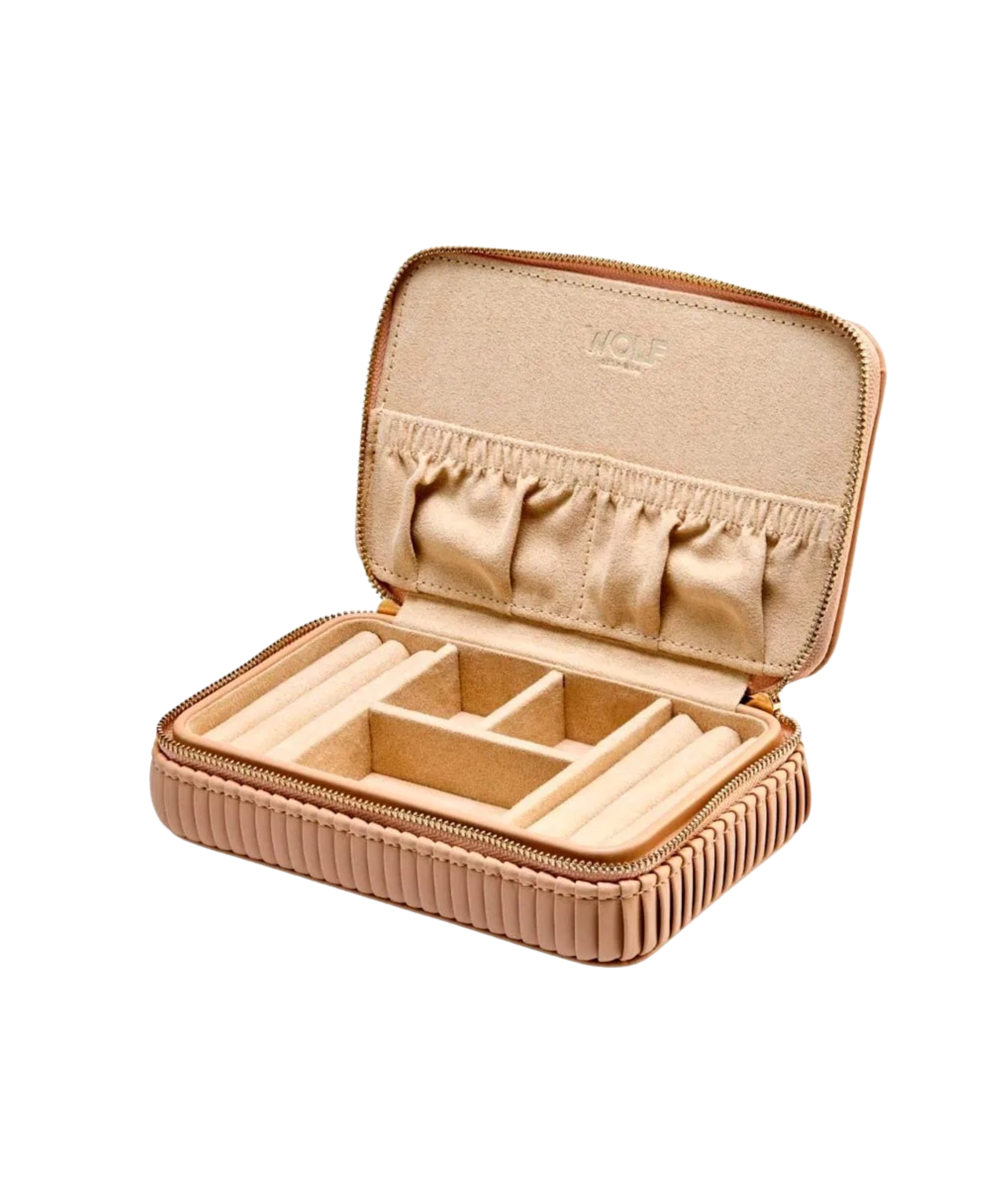 Joyero WOLF Bella Clásico Camel | 781329