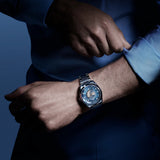 OMEGA Seamaster Aqua Terra 150M Worldtimer Summer Blue Acero 43 mm | 220.10.43.22.03.002