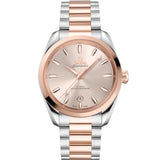 OMEGA Seamaster Aqua Terra Shades Rosa Acero Oro Sedna™ 34 mm | 220.20.34.20.10.001