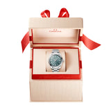 OMEGA Seamaster Aqua Terra Shades Verde Acero 34 mm | 220.10.34.20.10.001