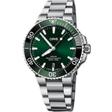 ORIS Aquis Date Verde Acero y Cerámica 41,50 mm | 01 733 7766 4157-07 8 22 05PEB