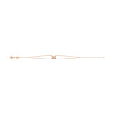 Pulsera Chaumet Jeux de Liens Oro Rosa Diamantes | 083222