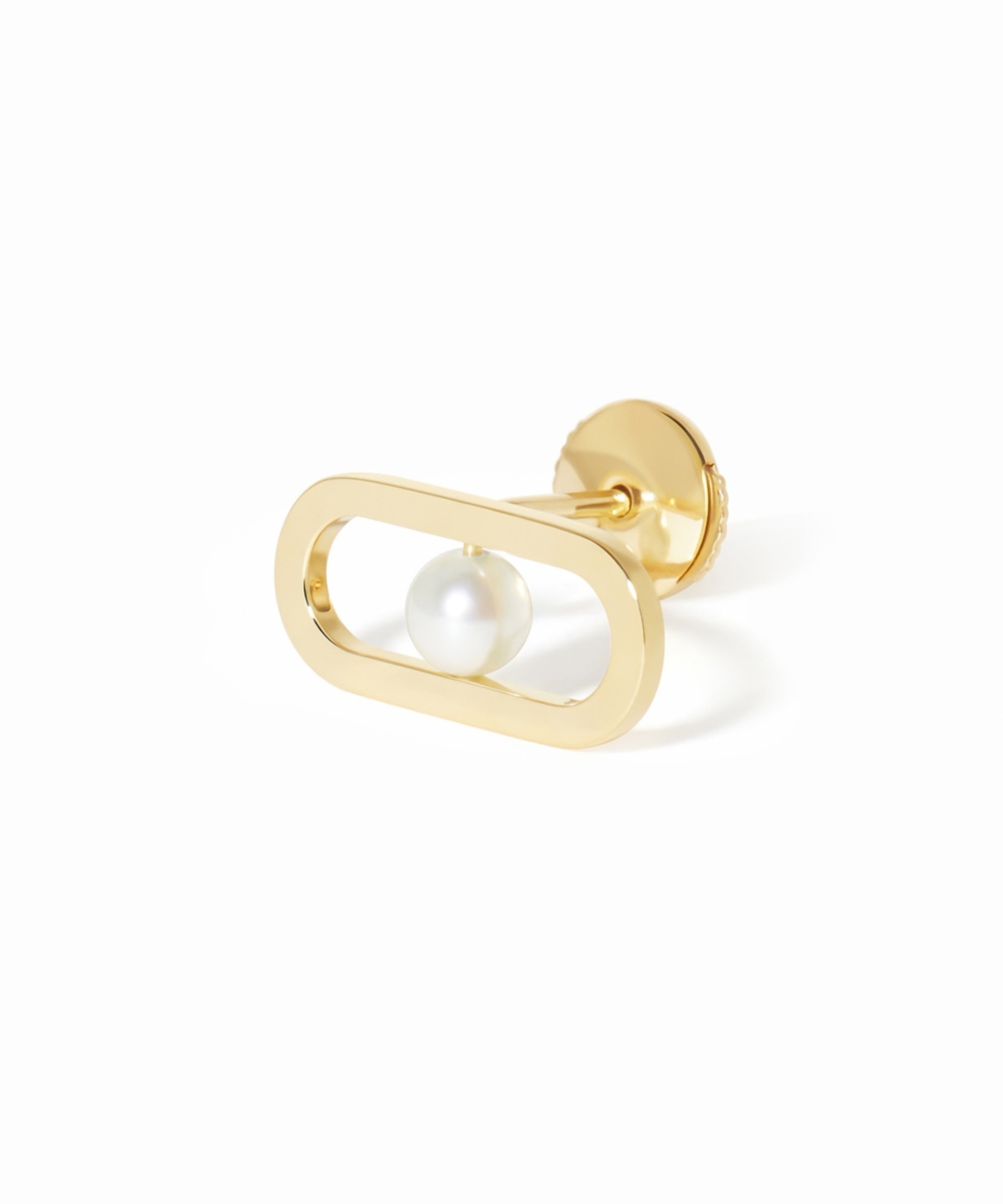 Pendiente Individual dinh van Maillon Perle Oro Amarillo Perla de Akoya | 860101U