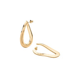 Pendientes AGATHA París Abbesses Aro Eslabón Dorado | 2380746-157-TU