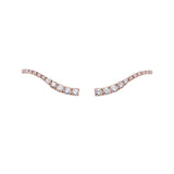 Pendientes Crawler Gold&Roses Sasa Oro Rosa 18K Diamantes | GR-520.3