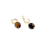 Pendientes Criollas Royal AGATHA París Aro y Bola Minimalista |  2370350-173-TU