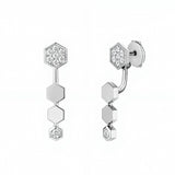 Pendientes Bee de Chaumet Oro Blanco 18K y Diamantes | 086153