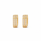 Pendientes de Aro PDPAOLA Olympia Plata Baño Oro | AR01-941-U