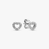 Pendientes Corazón PANDORA Plata y Circonitas - 290528CZ