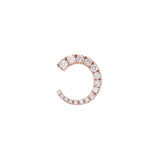 Pendiente Individual Sasa S Gold&Roses Oro Rosa 18K Diamantes | GR-522.3