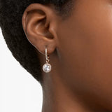 Pendientes Una Angelic SWAROVSKI Pavé Blanco con Baño Oro Rosa | 5638769