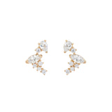 Pendientes Pequeños Oro Amarillo Multi