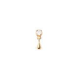 Piercing PDPAOLA Stud Water Plata Baño Oro | PG01-027-U