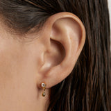Piercing PDPAOLA Stud Water Plata Baño Oro | PG01-027-U