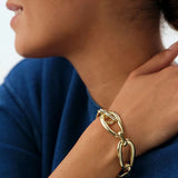 Pulsera Cadena AGATHA París Abbesses Dorado | 02480359-157-TU