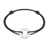 Pulsera de Cordón Cible Dinh Van Oro Blanco 18K | 343202