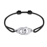 Pulsera de Cordón Dinh Van Menottes R15 Oro Blanco 18K | 341108