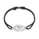 Pulsera de Cordón Menottes Dinh Van Platino Modelo Grande | 319409