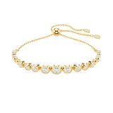 Pulsera Swarovski Imber Tallas Redondas Tono Oro - 5705450