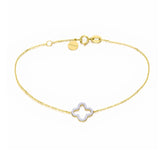 Pulsera LECARRÉ Cartuja Oro Amarillo con Diamantes | GC053OA
