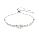 Pulsera Matrix SWAROVSKI Tallas Mixtas Amarillo con Baño de Rodio | 5690694