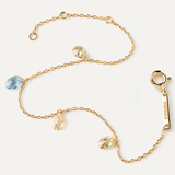 Pulsera PDPAOLA Bloom Plata Baño Oro | PU01-933