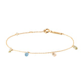 Pulsera PDPAOLA Bloom Plata Baño Oro | PU01-933