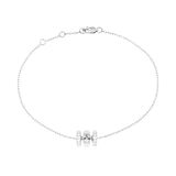 Pulsera Pulse Dinh Van Oro Blanco y Diamantes Pavé 3 Hileras 18K | 328722