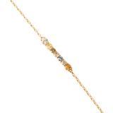 Pulsera PDPAOLA Rainbow Plata Baño Oro | PU01-933
