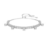 Pulsera Subtle Drops SWAROVSKI Blanco con Baño de Rodio | 5556913