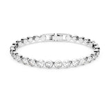 Pulsera Tennis SWAROVSKI Blanco Baño de Rodio | 1791305