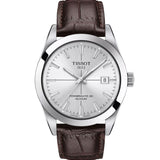 TISSOT Gentleman Powermatic 80 Silicium 40 mm Plata | T127.407.16.031.01