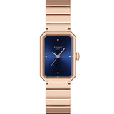 TISSOT SRV 30 mm Rectangular Bicolor Oro Rosa | T160.110.33.046.00