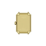 TISSOT SRV 30 mm Rectangular PVD Oro Amarillo | T160.110.33.023.00
