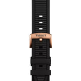 TISSOT T-Race Powermatic 80 41 mm Negro PVD Oro Rosa | T141.807.37.051.00