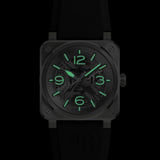 Bell & Ross BR-03 Skeleton Steel Automático 41 mm | BR03A-BL-SKST/SRB