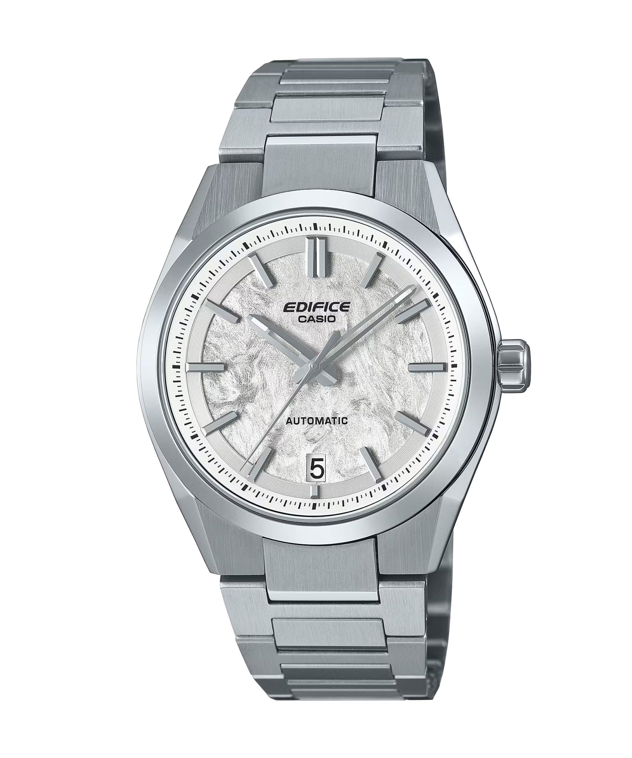 Casio Edifice Automático Blanco Acero 39 mm | EFK-100D-7A