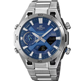 Casio Edifice Sospensione ECB Tough Solar Azul Carbono y Acero 45.8 mm | ECB-2300D-2A