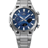 Casio Edifice Sospensione ECB Tough Solar Azul Carbono y Acero 45.8 mm | ECB-2300D-2A