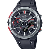 Casio Edifice Windflow Cronógrafo Solar Negro Carbono y Acero 48,2 mm | ECB-2200P-1A
