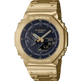Casio G-Shock GM Solar Negro Acero Dorado 44,4 mm | GM-B2100GD-9A