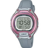 Casio LW Gris Resina y Rosa 34,6 mm | LW-203-8AV