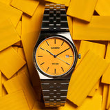 Casio Timeless MTP Amarillo Acero 35 mm | MTP-B145D-9AV