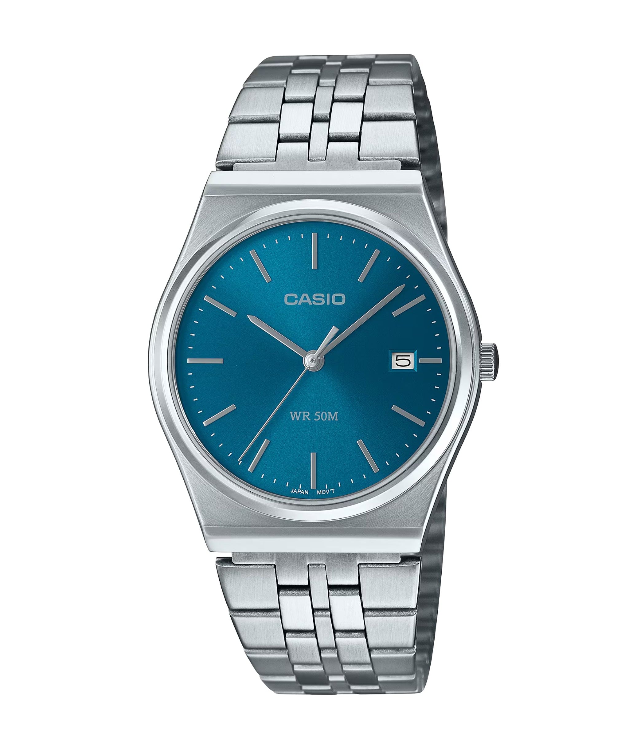 Casio Timeless MTP Azul Acero 35 mm | MTP-B145D-2A2V